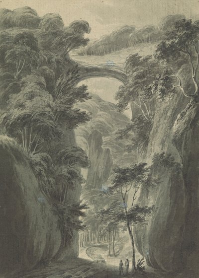 Veduta del Ponte di Roccia da Isaac Weld