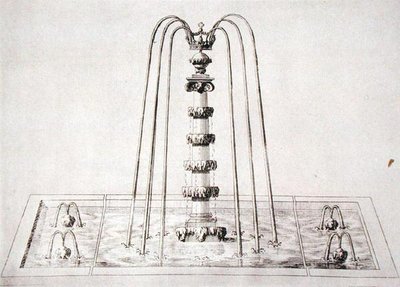 Progetto di fontana da 