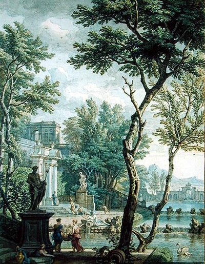 Palazzo e Parco Ideale da Isaac de Moucheron