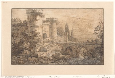 Porta a Tivoli da Isaac de Moucheron