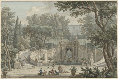 Veduta del Giardino di Villa d
