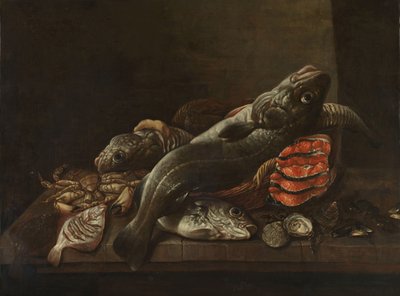 Natura morta con pesci da Isaac van Duynen
