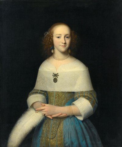 Ritratto di una giovane donna da Isaack Luttichuys