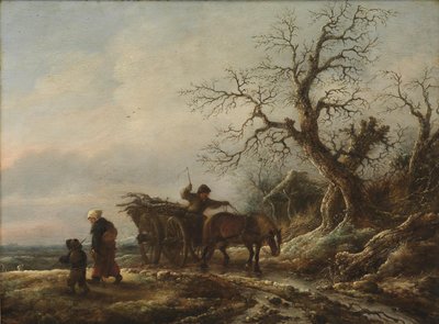 Scena invernale da Isaack van Ostade