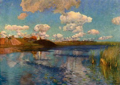 Una giornata di sole al lago, 1899-1900, 1965 da Isaak Ilyich Levitan