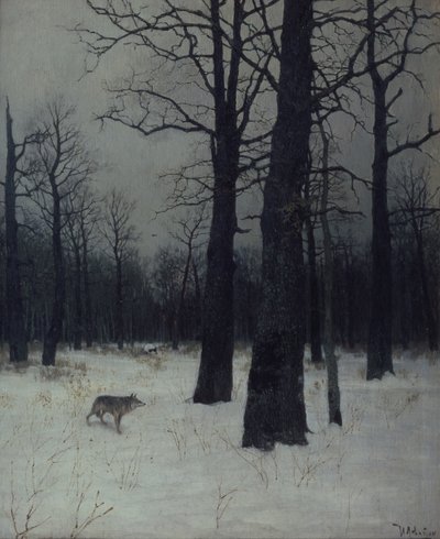 Foresta in inverno, 1885 da Isaak Ilyich Levitan