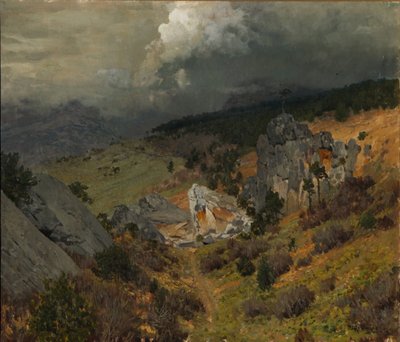 Nelle montagne della Crimea da Isaak Ilyich Levitan