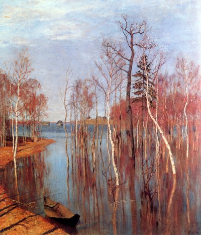 Inondazioni primaverili da Isaak Ilyich Levitan