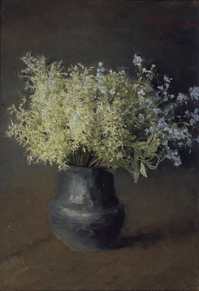 Viole selvatiche e non ti scordar di me, 1889 da Isaak Ilyich Levitan