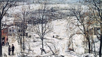 Campagna in inverno da Isaak Israilevich Brodsky