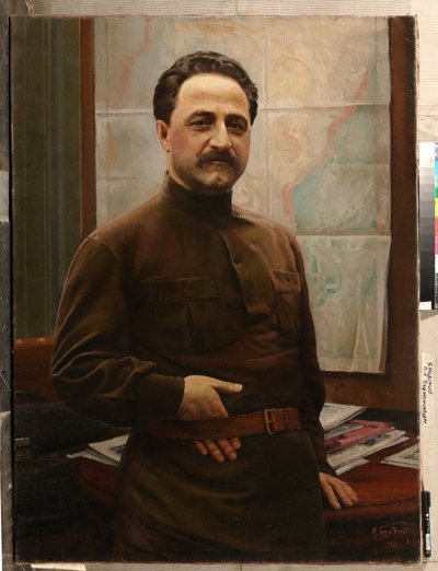 Ritratto di Grigory Ordzhonikidze da Isaak Israilevich Brodsky