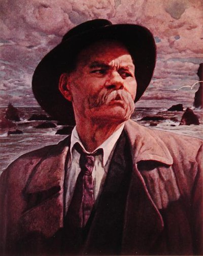 Maxim Gorky, c.1930-36 da Isaak Israilevich Brodsky