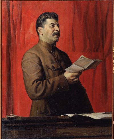 Ritratto di Stalin da Isaak Israilevich Brodsky