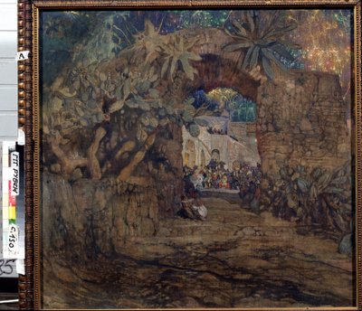 Taverna in una grotta da Isaak Israilevich Brodsky