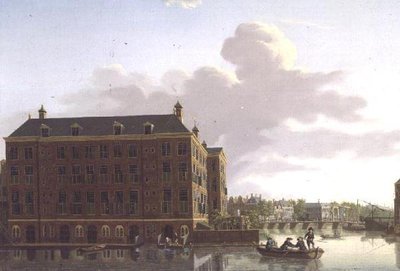 Veduta di Amsterdam, 1779 da Isaac Ouwater