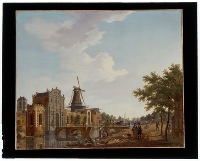 La Catharijnepoort a Utrecht da Isaak Ouwater
