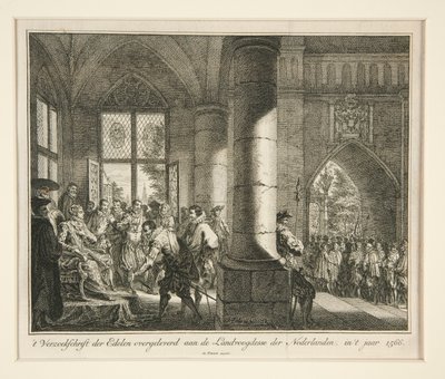 Verzoekschrift der Edelen overgeleverd aan de Landvoogdene der Nederlanden, in da Isaak Tirion