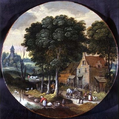 Paesaggio fluviale da Isaak van Oosten