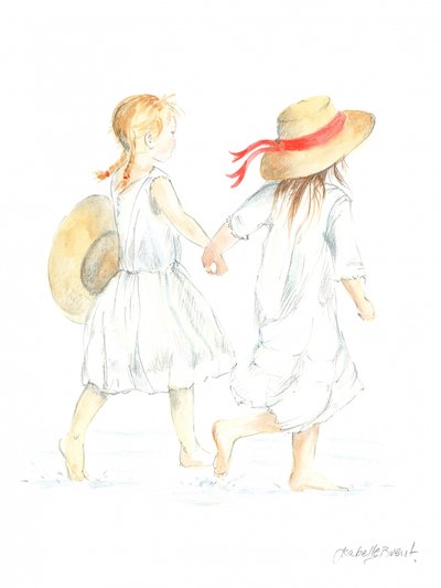 Ragazze sulla spiaggia da Isabelle Brent