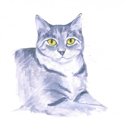 Gatto osservatore da Isabelle Brent