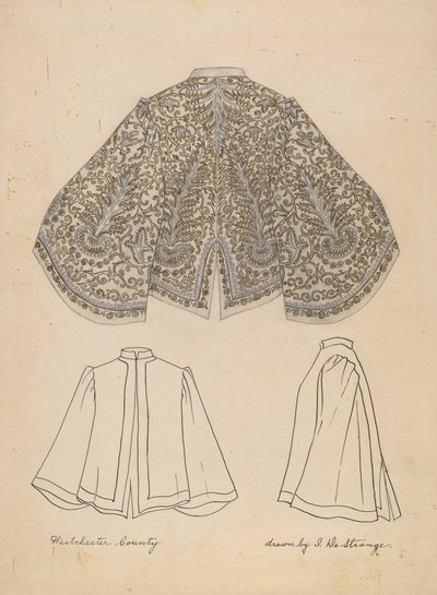 Giacca ricamata da Isabelle De Strange