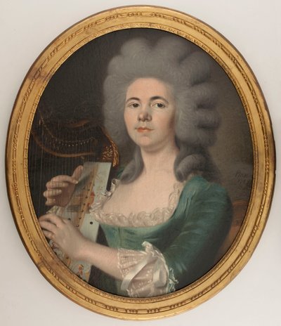 Ritratto presunto di Rosalie Dugazon (1755-1821), cantante da Isabelle Pinson