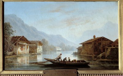 Pescatori svizzeri a Interlaken da Isidore Dagnan