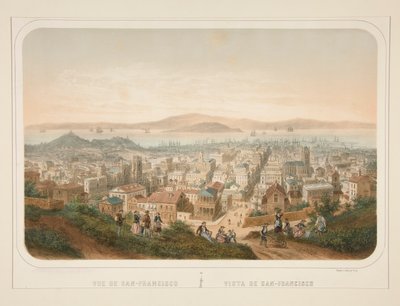 Vista di San Francisco da Isidore Laurent Deroy
