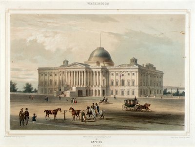 Washington-Capitol (vista est) da Isidore Laurent Deroy