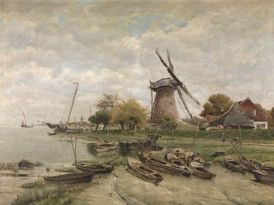 La Schelda a Mariakerke da Isidore Meyers
