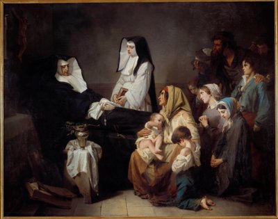 Morte di una suora di carità da Isidore Pils