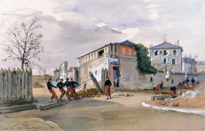 Municipio di Parigi da Isidore Pils