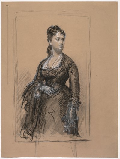 Ritratto di una donna da Isidore Pils