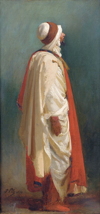 Studio di un Arabo in piedi da Isidore Pils