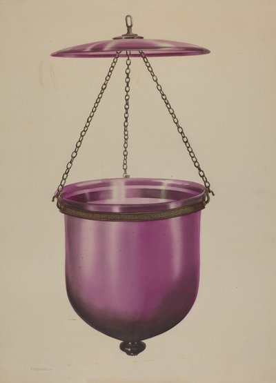 Lampada sospesa da Isidore Steinberg