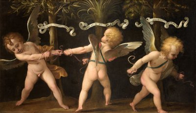 Allegoria con Cherubini Alati, c. 1635 da Isidoro Bianchi