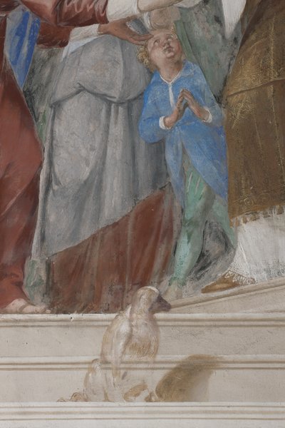 Bambino, (dettaglio) Presentazione di Gesù al Tempio da Isidoro Bianchi
