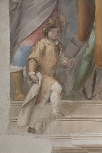 Dettaglio da Il matrimonio della Vergine Maria da Isidoro Bianchi