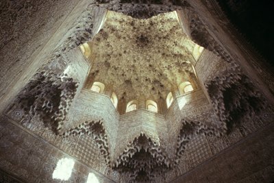 Soffitto della Sala degli Abencerrajes da Islamic School