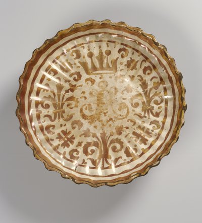 Piatto decorato, moresco da Islamic School