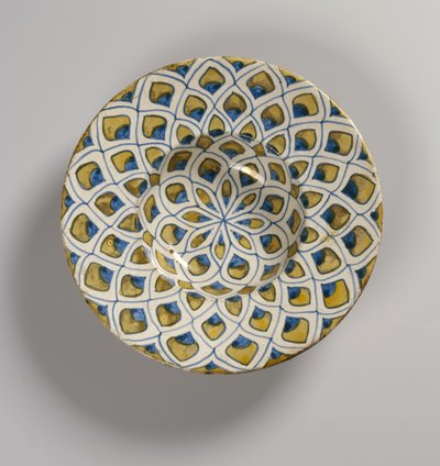 Piatto decorato, moresco da Islamic School