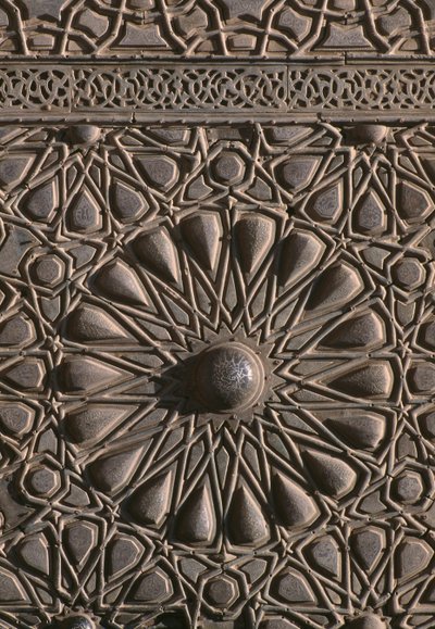 Porta della madrasa del sultano al-Zahir Barquq (dettaglio) da Islamic School