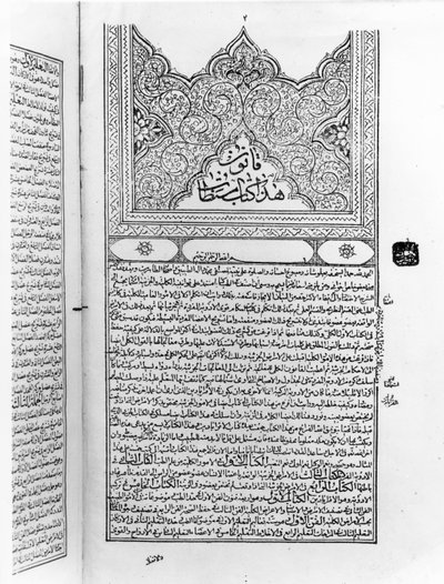 Pagina dal Canone della Medicina di Avicenna (Ibn Sina) (980-1037) da Islamic School