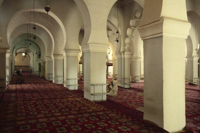 La sala di preghiera della Grande Moschea da Islamic School