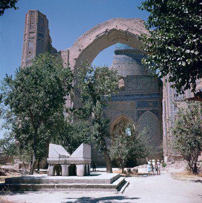 Veduta del cortile, 1399-1404 da Islamic School