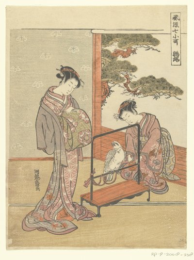 Pappagallo da Isoda Koryusai
