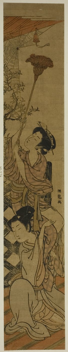 Spazzare una ragnatela da Isoda Koryusai