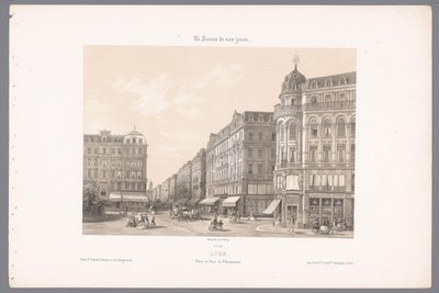 Vista della Place e Rue de l