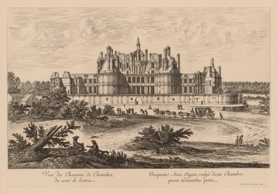 Veduta del Palazzo di Chambord dall