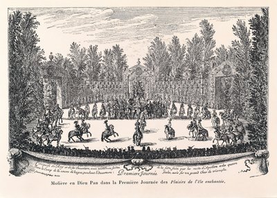 Molière in Dio Pan, Illustrazione di "Les plaisirs de l